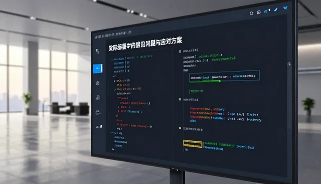 智能运维平台在实际部署中的常见问题与应对方案